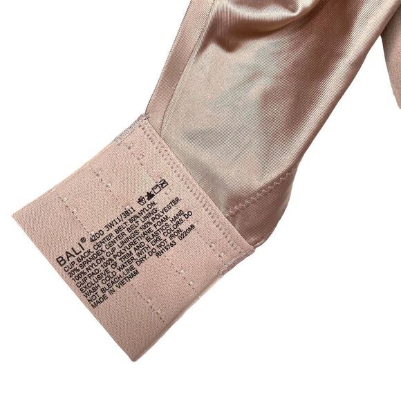 NEW BALI One Smooth U Smoothing & Concealing Underwire Bra Sz 42DD - Picture 7 of 7